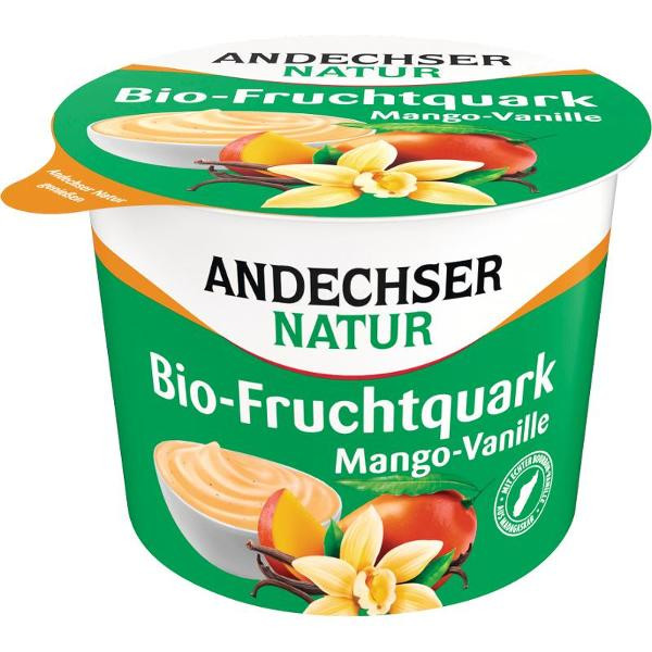 Produktfoto zu Fruchtquark Mango-Vanille groß