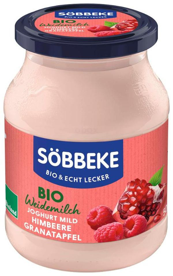 Produktfoto zu Himbeer-Granatapfel Joghurt