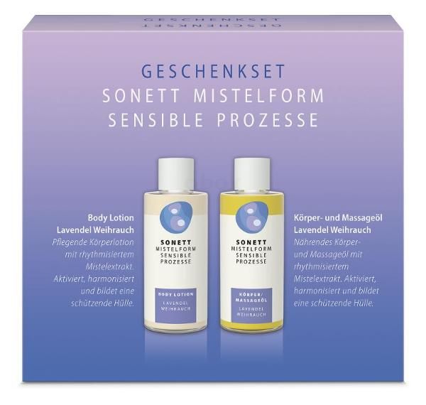 Produktfoto zu Mistelform Geschenkset Lavendel-Weihrauch