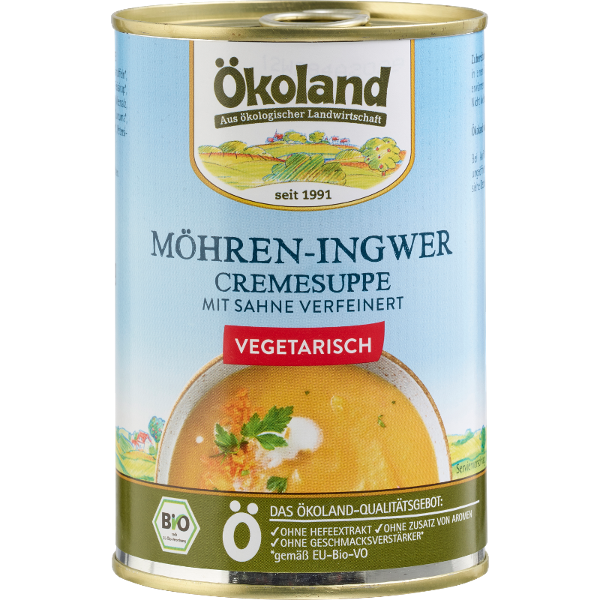 Produktfoto zu Möhren-Ingwer-Cremesuppe