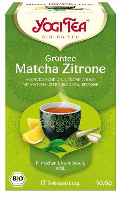 Produktfoto zu Yogi Tea© Grüntee Matcha Zitro