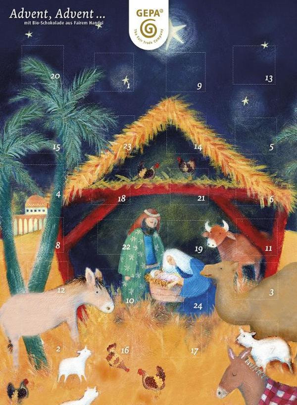 Produktfoto zu Adventskalender Vollmilch