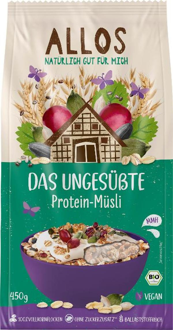 Produktfoto zu Das Ungesüßte Protein Müsli