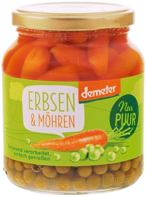 Produktfoto zu Erbsen m. Möhren DEM