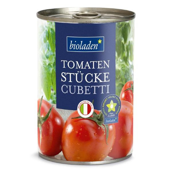 Produktfoto zu 3er Pack - Tomatenstücke Cubetti 400g