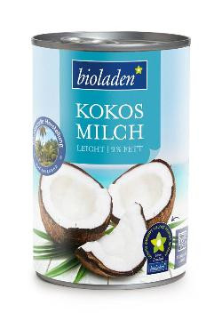 Produktfoto zu Kokosmilch fettarm 9%