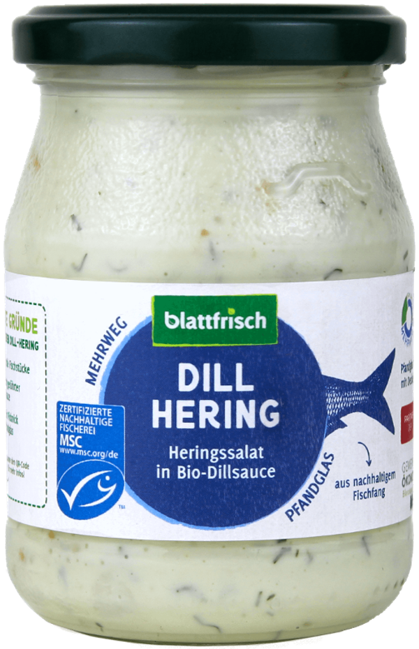 Produktfoto zu Heringssalat in Dillsauce