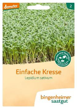 Produktfoto zu Einfache Kresse Demeter