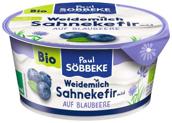 Produktfoto zu Sahne-Kefir Blaubeere