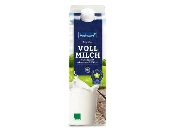 Produktfoto zu Vollmilch 3,7% Karton