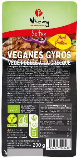 Produktfoto zu Wheaty Veganes Gyros