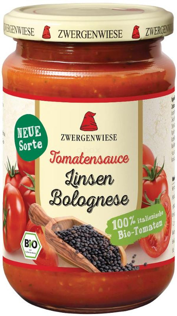 Produktfoto zu Tomatensauce Linsen Bolognese