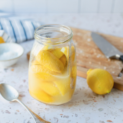 Produktfoto zu Rezeptblatt Salz-Zitronen