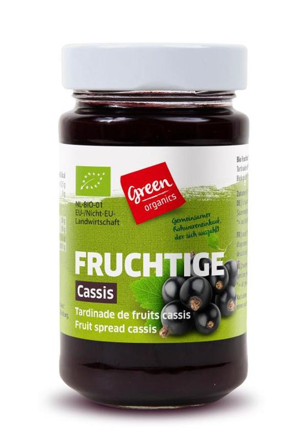 Produktfoto zu Fruchtaufstrich Schwarze Johannisbeere