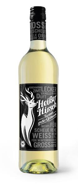 Produktfoto zu Heißer Hirsch Glühwein weiß