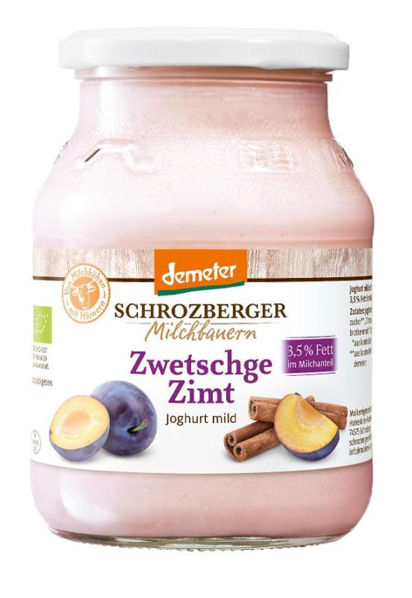 Produktfoto zu Joghurt Zwetschge-Zimt 3,5%