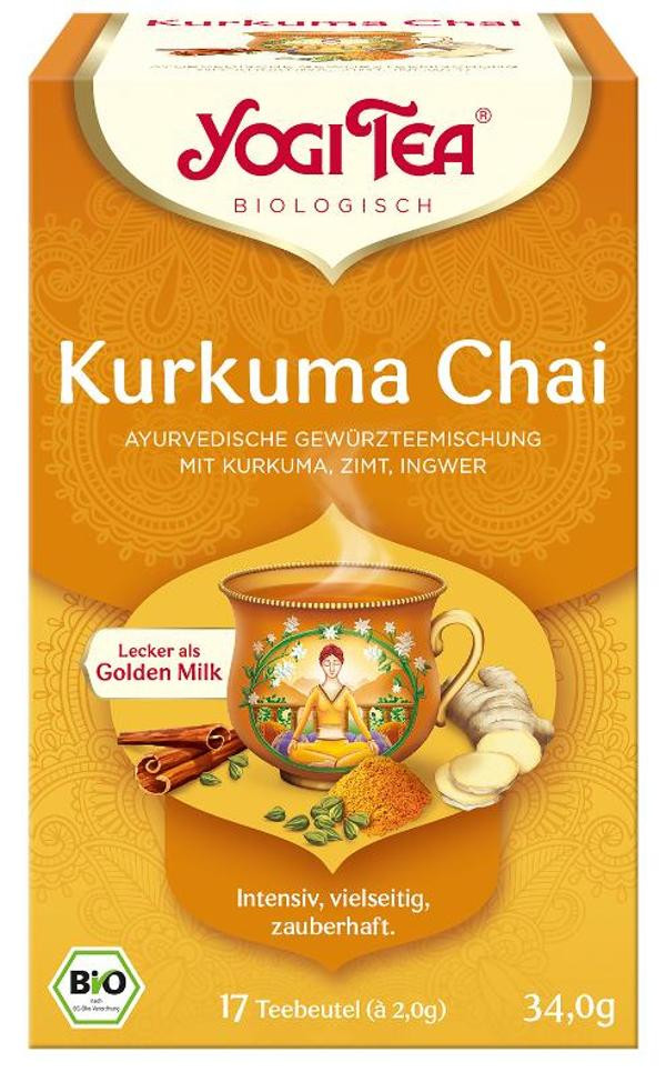 Produktfoto zu Yogi Tee Kurkuma Chai TB