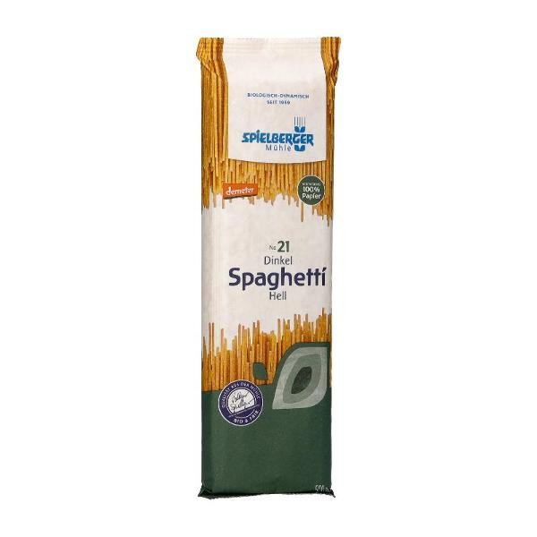 Produktfoto zu Dinkel Spaghetti hell