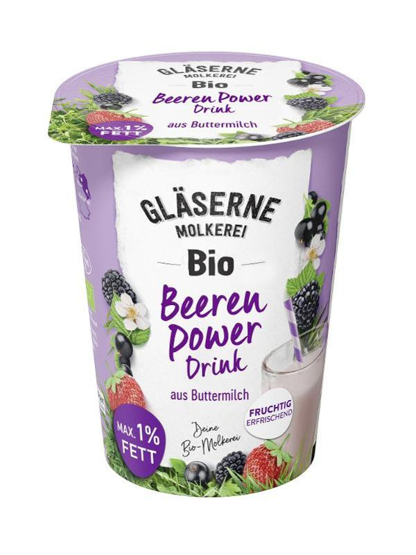 Produktfoto zu Buttermilchdrink Beeren Power