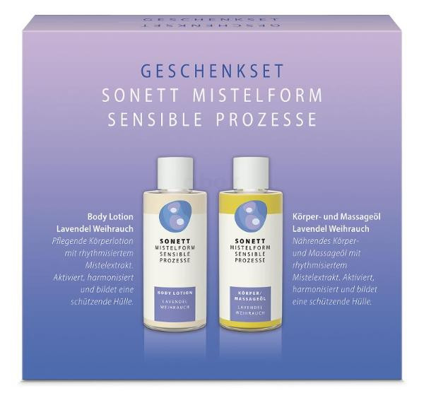 Produktfoto zu Mistelform Geschenkset Lavendel-Weihrauch