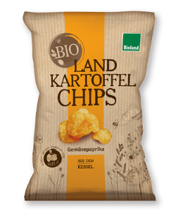 Produktfoto zu Chips Paprika Kartoffel