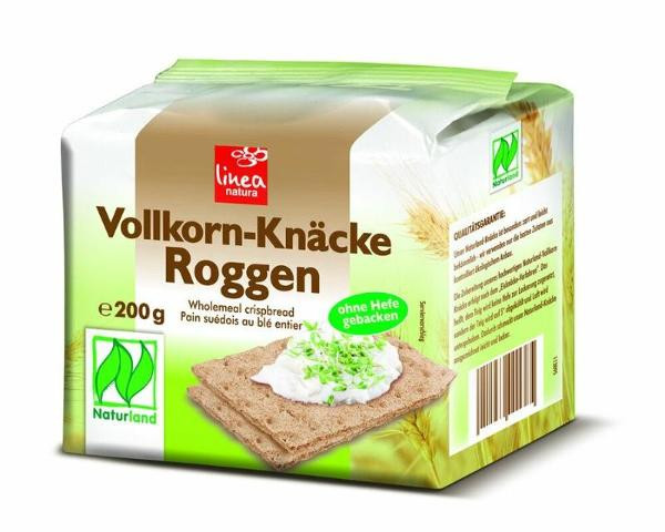 Produktfoto zu Roggen Vollkorn Knäckebrot