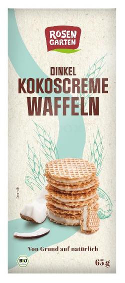 Produktfoto zu Dinkel Kokos Waffeln